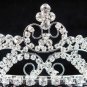 Silver Wedding Headpiece;Rhinestone Bridal tiara;Elegance Dancer Opera regal;Bridesmaid Tiaras#6545