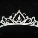 Silver Wedding Headpiece;Rhinestone Bridal tiara;Elegance Dancer Opera regal;Bridesmaid Tiaras#8742