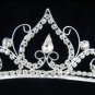 Silver Wedding Headpiece;Rhinestone Bridal tiara;Elegance Dancer Opera regal;Bridesmaid Tiaras#8742