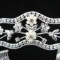 Bridal tiara;Silver Wedding Headpiece;Rhinestone Elegance Dancer Opera regal;Bridesmaid Tiaras#1019