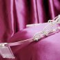 Fancy Silver Bridal tiara;Wedding Headpiece;Rhinestone Dancer Opera regal;Bridesmaid Tiaras#226