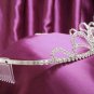 Fancy Silver Bridal tiara;Wedding Headpiece;Rhinestone Dancer Opera regal;Bridesmaid Tiaras#282