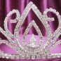Fancy Silver Bridal tiara;Wedding Headpiece;Rhinestone Dancer Opera regal;Bridesmaid Tiaras#282