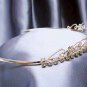 Silver Fancy Bridal headband;Wedding Headpiece;Rhinestone Dancer Opera regal;Bridesmaid Tiaras#583