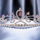 Silver Fancy Bridal headband;Wedding Headpiece;Rhinestone Dancer Opera regal;Bridesmaid Tiaras#846