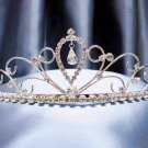 Silver Fancy Bridal headband;Wedding Headpiece;Rhinestone Dancer Opera regal;Bridesmaid Tiaras#850