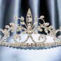 Silver Fancy Bridal headband;Wedding Headpiece;Rhinestone Dancer Opera regal;Bridesmaid Tiaras#840