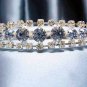 Wedding Headband;Silver Fancy Bridal headband;Rhinestone Dancer Opera regal;Bridesmaid Tiaras#3677b
