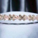 Wedding Headband;Silver Fancy Bridal headband;Rhinestone Dancer Opera regal;Bridesmaid Tiaras#4055p