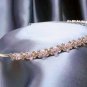 Wedding Headband;Silver Fancy Bridal headband;Rhinestone Dancer Opera regal;Bridesmaid Tiaras#4055p