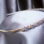 Wedding Headband;Silver Fancy Bridal headband;Rhinestone Dancer Opera regal;Bridesmaid Tiaras#4055b