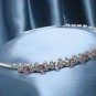 Wedding Headband;Silver Fancy Bridal headband;Rhinestone Dancer Opera regal;Bridesmaid Tiaras#4055pu