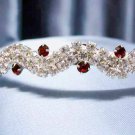 Wedding Headband;Silver Fancy Bridal headpiece;Rhinestone Dancer Opera regal;Bridesmaid Tiaras#2742r