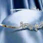 Wedding Headband;Silver Fancy Bridal headpiece;Rhinestone Dancer Opera regal;Bridesmaid Tiaras#04