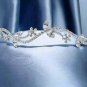 Wedding Headband;Silver Fancy Bridal headpiece;Rhinestone Dancer Opera regal;Bridesmaid Tiaras#04