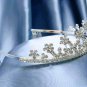 Wedding Imperial;Silver Fancy Bridal headpiece;Rhinestone Dancer Opera regal;Bridesmaid Tiaras#2581