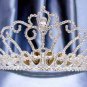 Wedding Imperial;Silver Fancy Bridal headpiece;Rhinestone Dancer Opera regal;Bridesmaid Tiaras#05