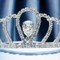 Wedding Headband;Silver Fancy Bridal headpiece;Rhinestone Dancer Opera regal;Bridesmaid Tiaras#sj50