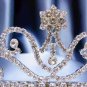 Wedding Imperial;Silver Fancy Bridal headpiece;Rhinestone Dancer Opera regal;Bridesmaid Tiaras#170