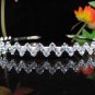 Wedding Headband;Silver Fancy Bridal headpiece;Rhinestone Dancer Opera regal;Bridesmaid Tiaras#3019b