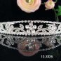Wedding Headband;Silver Fancy Bridal headpiece;Rhinestone Dancer Opera regal;Bridesmaid Tiaras#3325