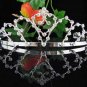 Silver New Wedding Regal;Fancy Bridal headpiece;Rhinestone Dancer Opera regal;Bridesmaid Tiaras#7405