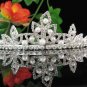 Silver New Wedding Regal;Fancy Bridal headpiece;Rhinestone Dancer Opera regal;Bridesmaid Tiaras#8191
