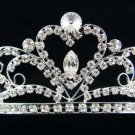 Silver New Wedding Regal;Fancy Bridal headpiece;Rhinestone Dancer Opera regal;Bridesmaid Tiaras#8760