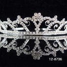 Silver New Wedding Regal;Fancy Bridal headpiece;Rhinestone Dancer Opera regal;Bridesmaid Tiaras#8736