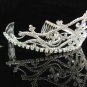 Silver Wedding imperial ;Bridal headpiece;Rhinestone Dancer Opera regal;Bridesmaid Tiaras#513