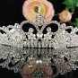 Silver Wedding imperial ;Bridal headpiece;Rhinestone Dancer Opera regal;Bridesmaid Tiaras#790