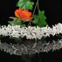 Floral Wedding Headband ;Bridal headpiece;Rhinestone Dancer Opera Tiara;Bridesmaid Tiaras#701s