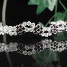 Wedding Silver Headband;Bridal headpiece;Rhinestone Dancer Opera Tiara;Bridesmaid Tiaras#698