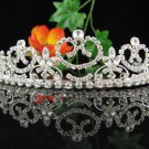 Wedding Silver Imperial ;Bridal headpiece;Rhinestone Dancer Opera Tiara;Bridesmaid Tiaras#843