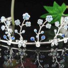 Wedding Silver Imperial ;Bridal headpiece;Rhinestone Dancer Opera Tiara;Bridesmaid Tiaras#903b