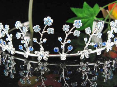 Wedding Silver Imperial ;Bridal headpiece;Rhinestone Dancer Opera Tiara;Bridesmaid Tiaras#903b