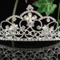 Silver Bridal headpiece;Wedding Imperial ;Rhinestone Dancer Opera Tiara;Bridesmaid Tiaras#06