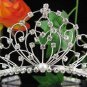 Wedding Silver Imperial ;Bridal headpiece;Rhinestone Dancer Opera Tiara;Bridesmaid Tiaras#1021