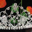 Wedding Silver Imperial ;Bridal headpiece;Rhinestone Dancer Opera Tiara;Bridesmaid Tiaras#1021s