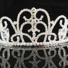 Wedding Silver Imperial ;Bridal headpiece;Rhinestone Dancer Opera Tiara;Bridesmaid Tiaras#2530