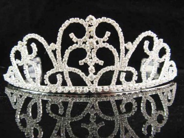 Wedding Silver Imperial ;Bridal headpiece;Rhinestone Dancer Opera Tiara;Bridesmaid Tiaras#2530