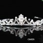 Wedding Silver Pearl Tiara ;Bridal headpiece;Rhinestone Dancer Opera Tiara;Bridesmaid Tiaras#6425