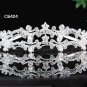 Fancy Wedding Silver Tiara ;Bridal headpiece;Rhinestone Dancer Opera Tiara;Bridesmaid Tiaras#6424