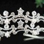 Fancy Wedding Silver Tiara ;Bridal headpiece;Rhinestone Dancer Opera Tiara;Bridesmaid Tiaras#6424