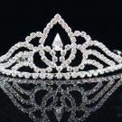 Wedding Silver Tiara;Bridal headpiece;Rhinestone Dancer Opera Tiara;Bridesmaid Tiaras#6886