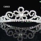 Wedding Silver Tiara;Bridal headpiece;Rhinestone Dancer Opera Tiara;Bridesmaid Tiaras#6922
