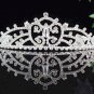 Wedding Silver Tiara;Bridal headpiece;Rhinestone Dancer Opera Tiara;Bridesmaid Tiaras#7148