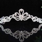 Wedding Silver Tiara;Bridal headpiece;Rhinestone Dancer Opera Tiara;Bridesmaid Tiaras#7190