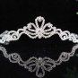 Wedding Silver Tiara;Bridal headpiece;Rhinestone Dancer Opera Tiara;Bridesmaid Tiaras#7190