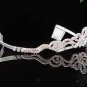 Wedding Silver Tiara;Bridal headpiece;Rhinestone Dancer Opera Tiara;Bridesmaid Tiaras#7190